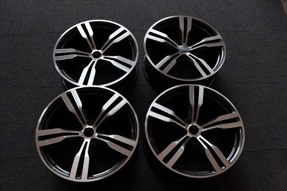 Cast 5 Twin Spoke Alloy ET25 BMW 7 Series 20 Inch Wheels Grey