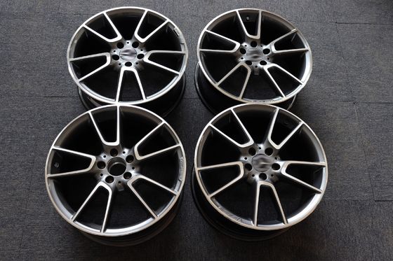 5 Twin Spoke 19 Inch Aluminum Rims , Forged ET33 Automotive Wheel Rims